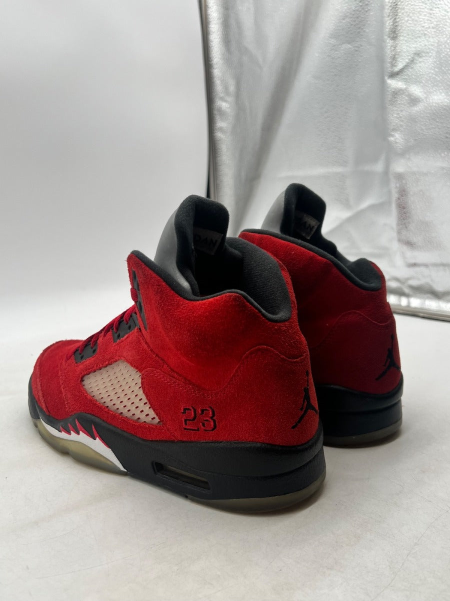 Jordan 5 Retro Raging Bull Red (2021) 9 (Moderately Worn Pre-Owned) - Image 4