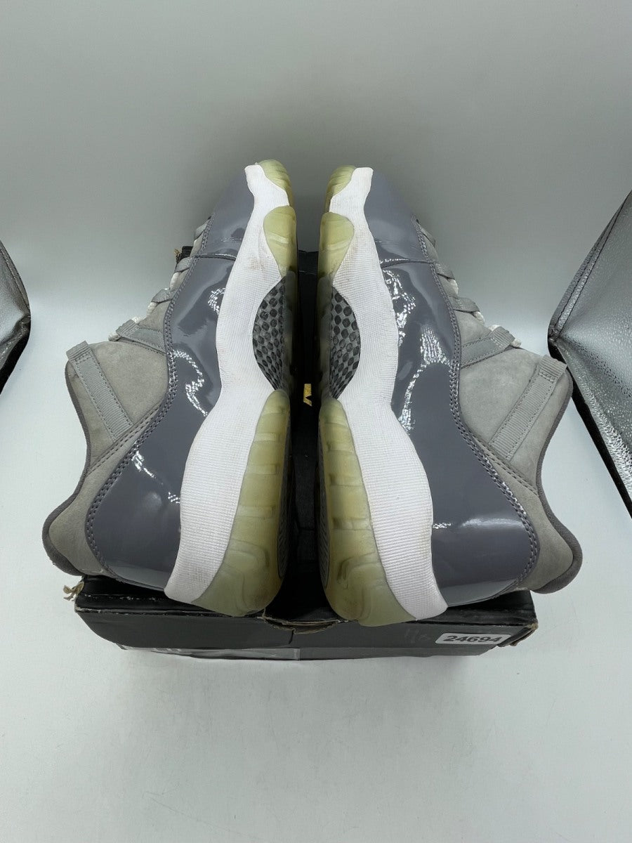 Jordan 11 Retro Low Cool Grey 11 (Moderately Worn Pre-Owned)JordanMedium Grey/White-Gunsmoke - Image 6