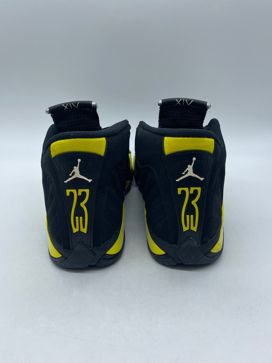 Jordan 14 Retro Thunder 13 (Moderately Worn Pre-Owned)JordanBlack/Vibrant Yellow-White - Image 3