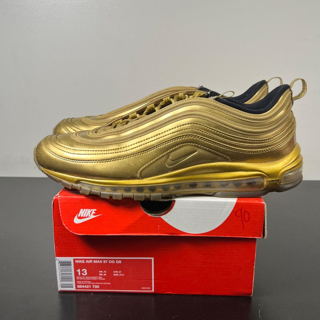 Nike Air Max 97 Metallic Gold (2017/2018) (Size 13) - Image 3