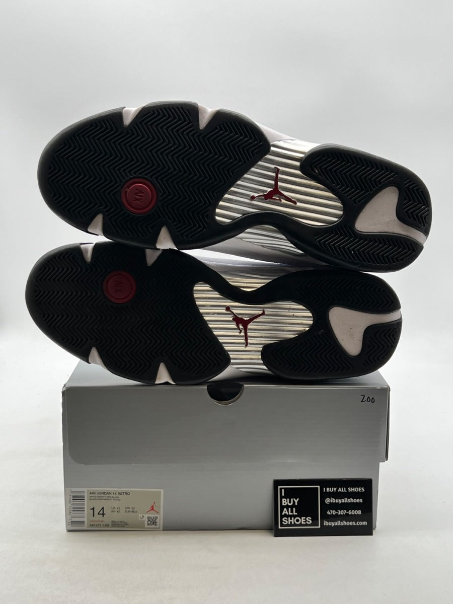 Jordan 14 Retro Black Toe (2024) 14 (Lightly Worn Pre-Owned) - Image 8