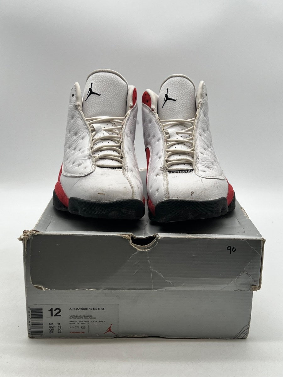 Jordan 13 Retro OG Chicago (2017) 12 (Heavily Worn Pre-Owned)JordanWhite/Black-True Red - Image 2