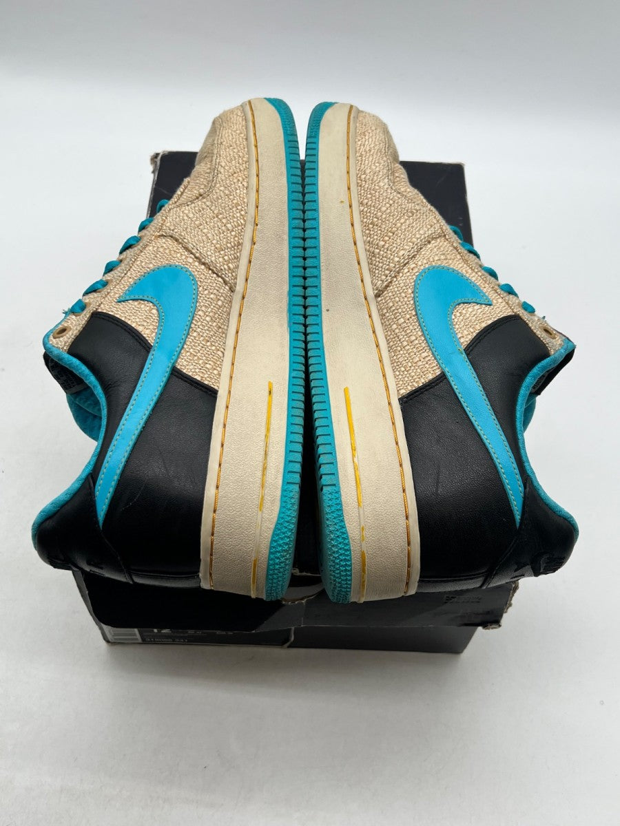Nike Air Force 1 Low PRM Thompson Original Six 12 (Heavily Worn Pre-Owned)NikeTweed/Chlorine-Baroque Brown - Image 8