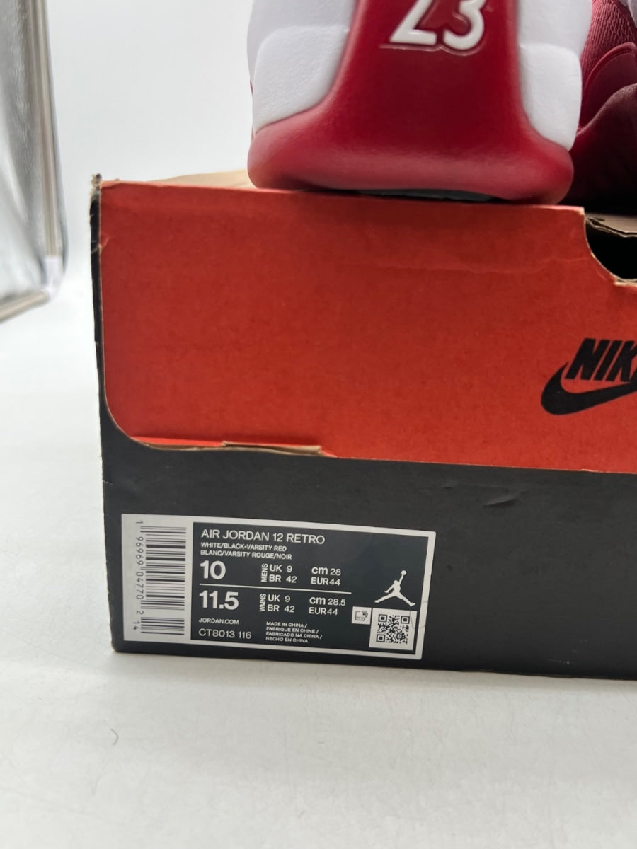 Jordan 12 Retro Cherry (2023) 10 (Lightly Worn Pre-Owned) - Image 4