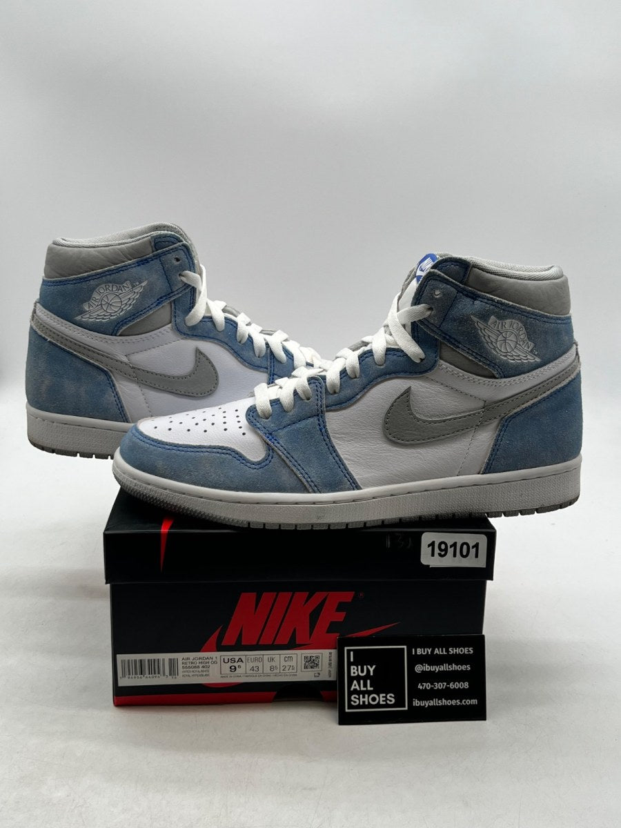 Jordan 1 Retro High OG Hyper Royal 9.5 (Lightly Worn Pre-Owned) - Image 1
