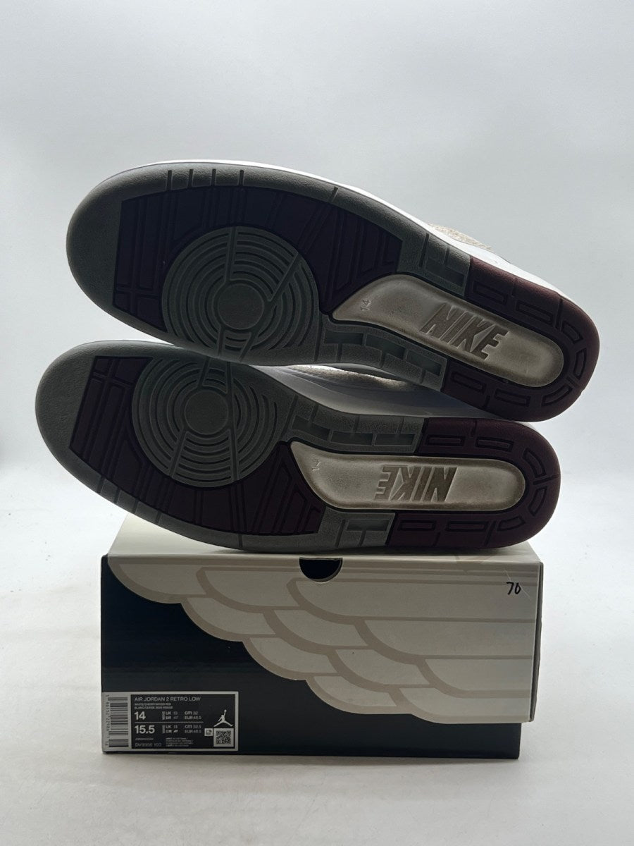 Jordan 2 Retro Low Cherrywood 14 (Lightly Worn Pre-Owned) - Image 8