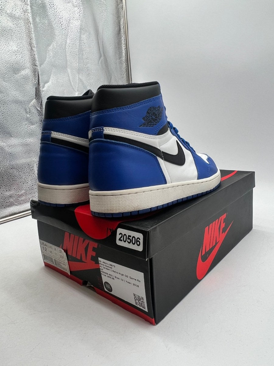 Jordan 1 Retro High Game Royal 12 (Lightly Worn Pre-Owned) - Image 5