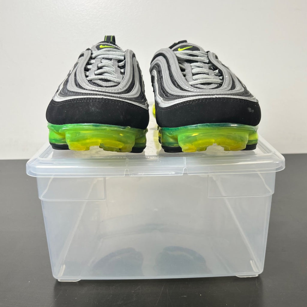 Nike Air VaporMax 97 Japan 11 (Lightly Worn Pre-Owned)NikeBlack/Volt-Metallic Silver-White - Image 2