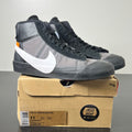 Nike Blazer Mid Off-White Grim Reaper 11 (Lightly Worn Pre-Owned)NikeBlack/White-Cone-Black - Image 1