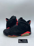Jordan 6 Retro Black Infrared (2019) 13 (Heavily Worn Pre-Owned) - Image 1