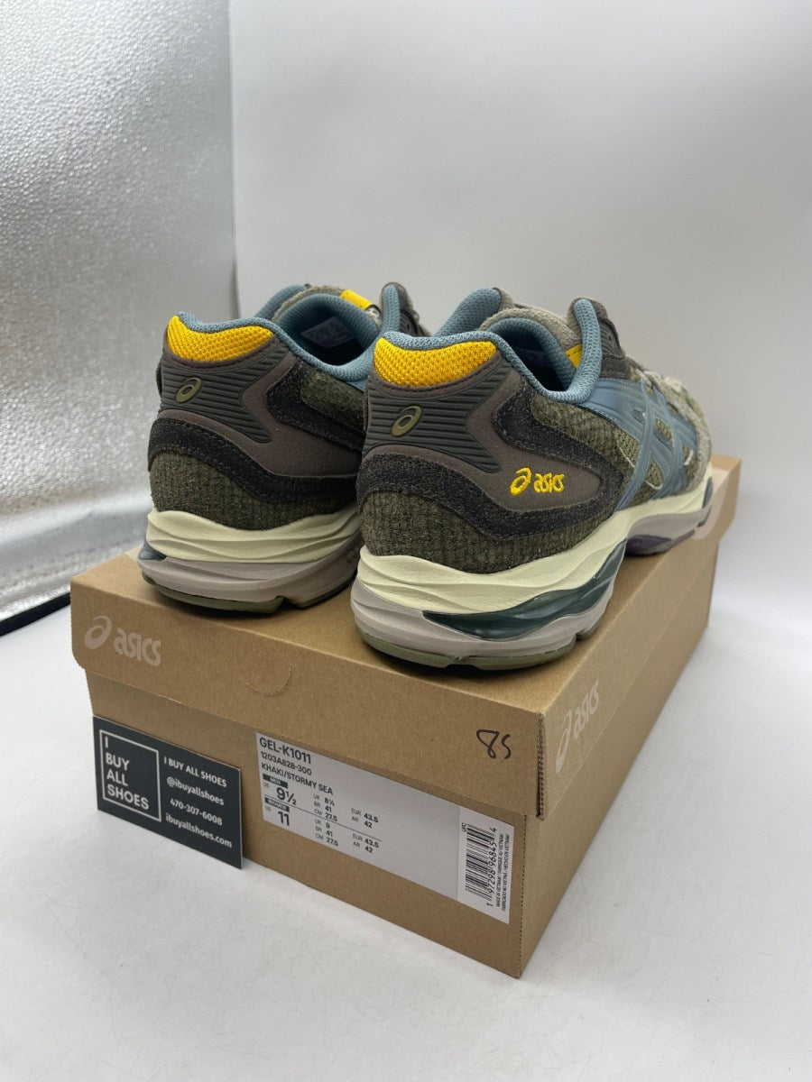 ASICS Gel-K1011 Sneaker Politics Live Oak 9.5 (Moderately Worn Pre-Owned) - Image 5