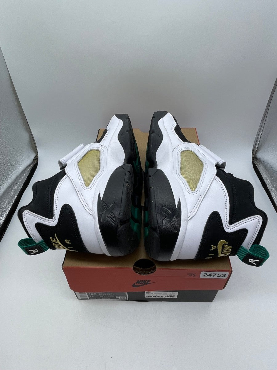 Nike Air Diamond Turf Emerald 10.5 (Moderately Worn Pre-Owned)NikeBlack/Mystic Green-White-Golden Tussah - Image 6