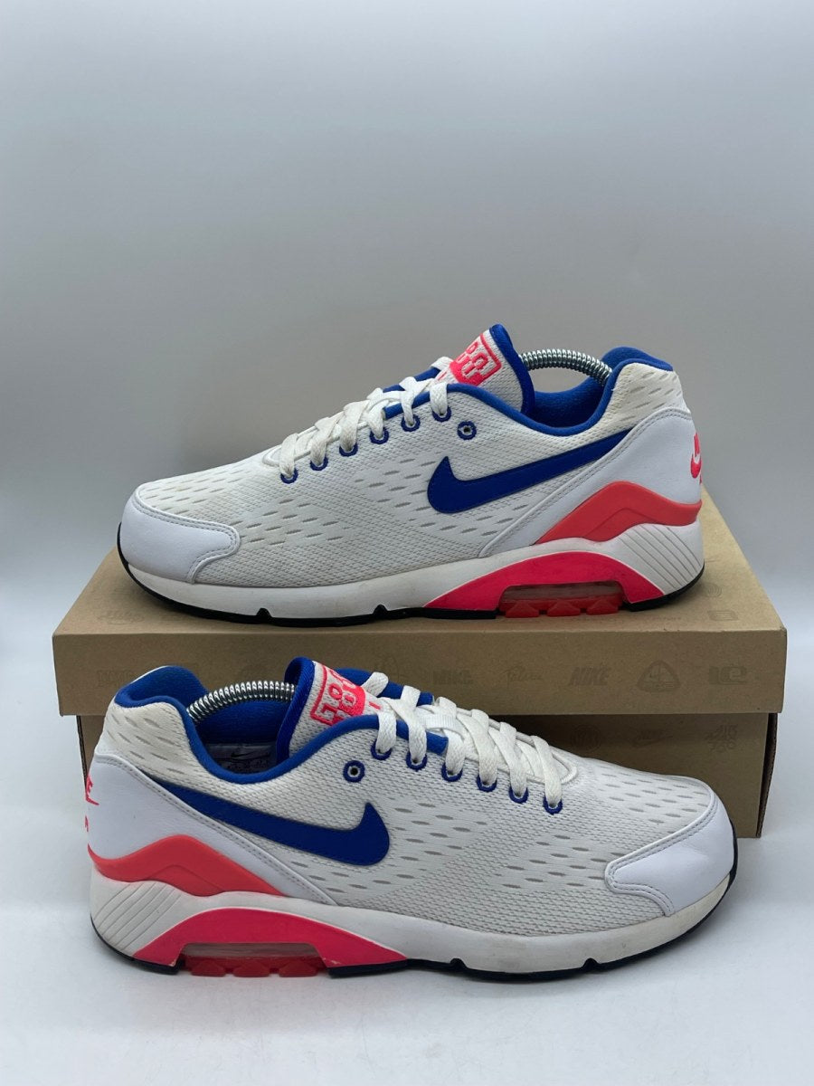 Nike Air Max 180 EM 'White Solar Red' 9.5 (Moderately Worn Pre-Owned)Nike - Image 1