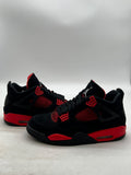 Jordan 4 Retro Red Thunder 10 (Moderately Worn Pre-Owned)JordanBlack/Multi-Color-Multi-Color-Crimson - Image 1