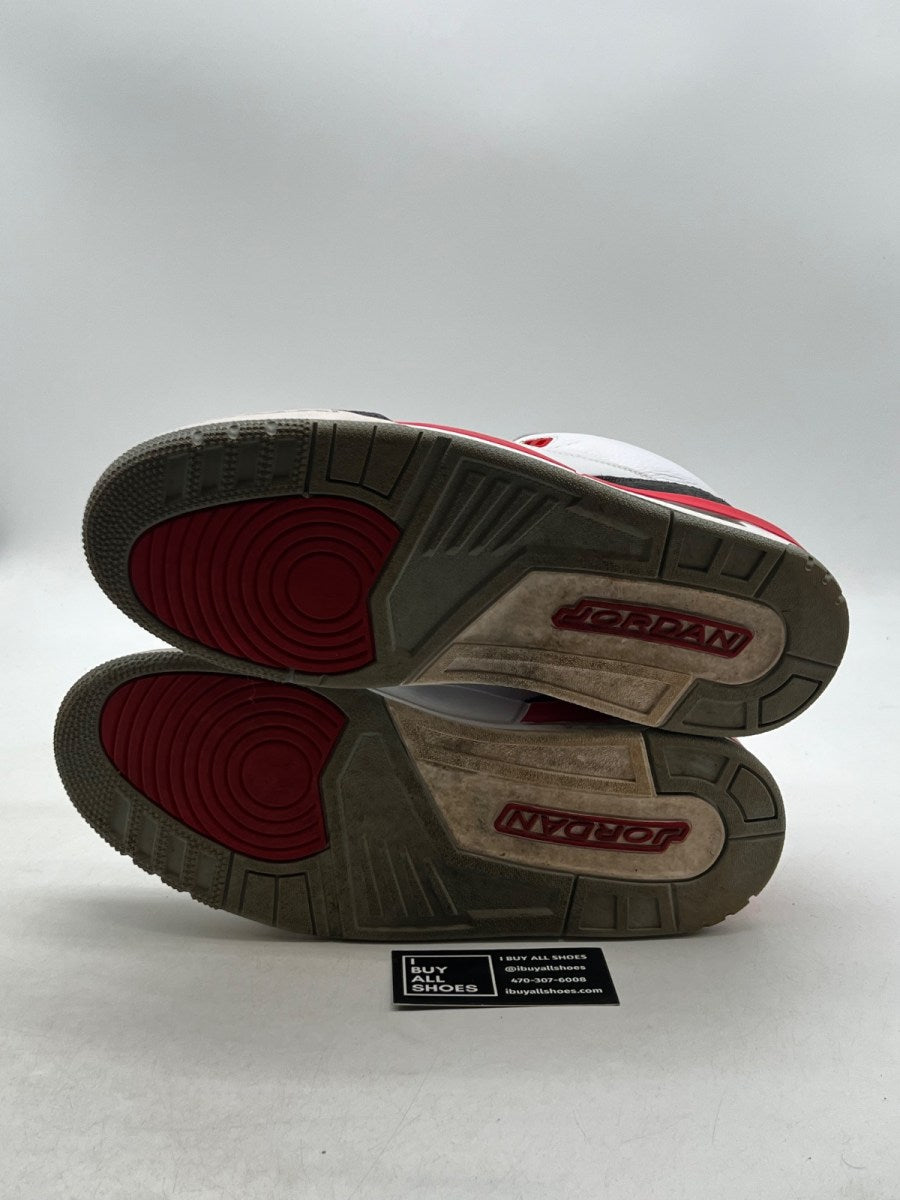 Jordan 3 Retro Fire Red (2013) 12 (Moderately Worn Pre-Owned) - Image 7