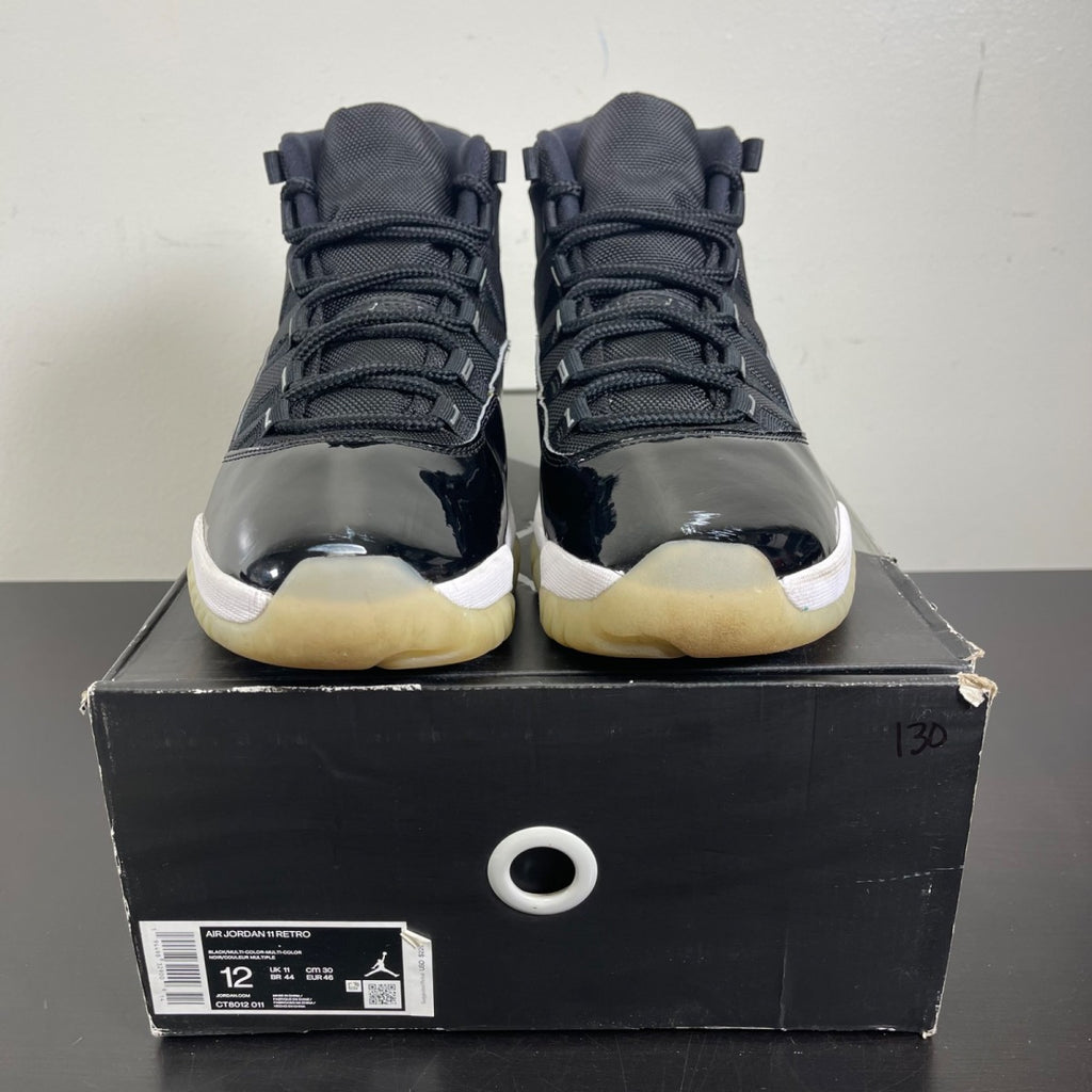 Jordan 11 Retro Jubilee 25th Anniversary 12 (Moderately Worn Pre-Owned)JordanBlack/Multi-Color-White-Multi-Color - Image 2