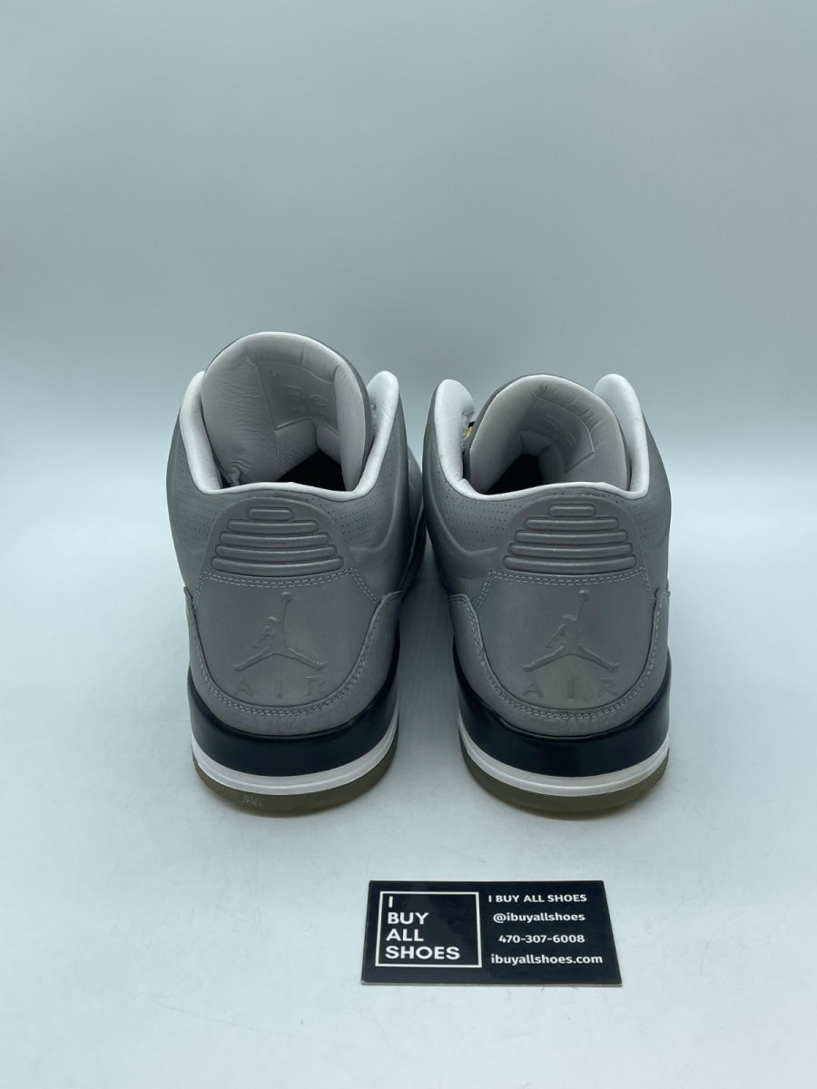 Jordan 3 Retro 5Lab3 Silver 13 (Moderately Worn Pre-Owned) - Image 3