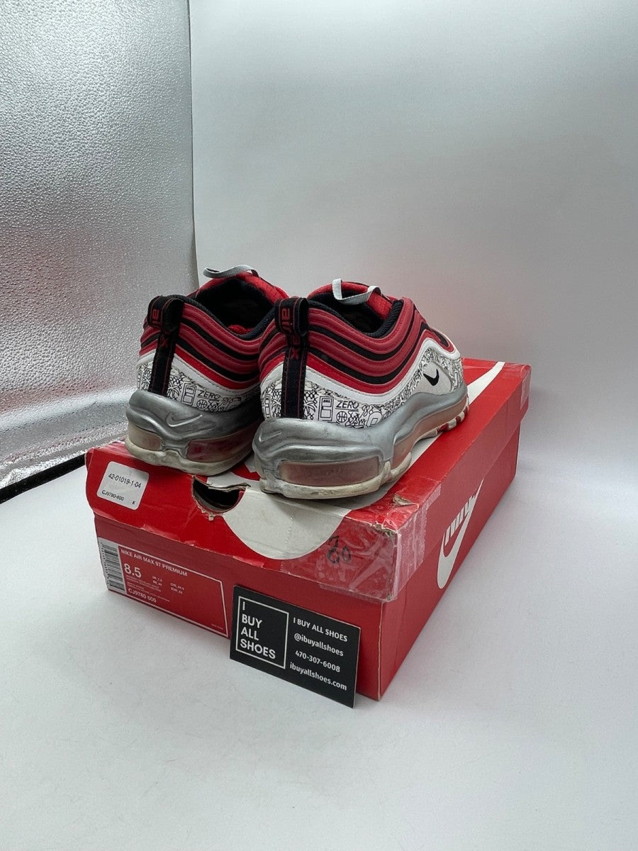 Jayson Tatum x Nike Air Max 97 'Saint Louis Roots' 8.5 (Moderately Worn Pre-Owned) - Image 5