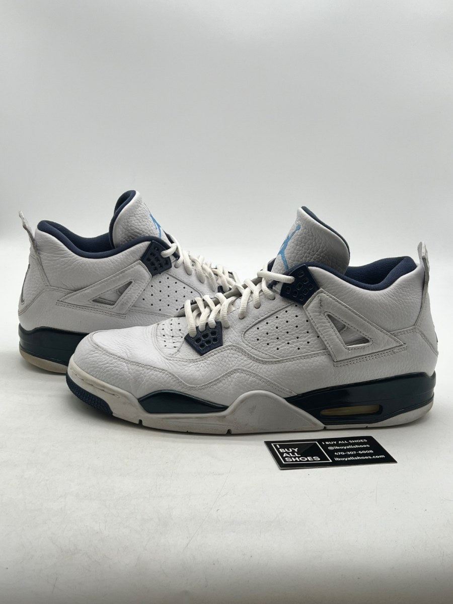 Jordan 4 Retro Columbia (2015) 13 (Moderately Worn Pre-Owned) - Image 1