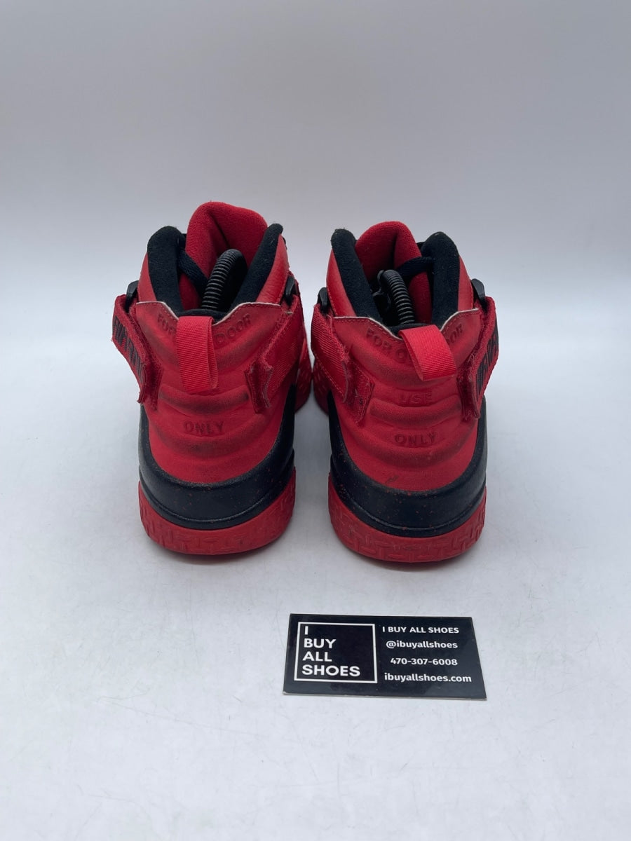 Nike Air Raid University Red Black 9.5 (Heavily Worn Pre-Owned) - Image 3