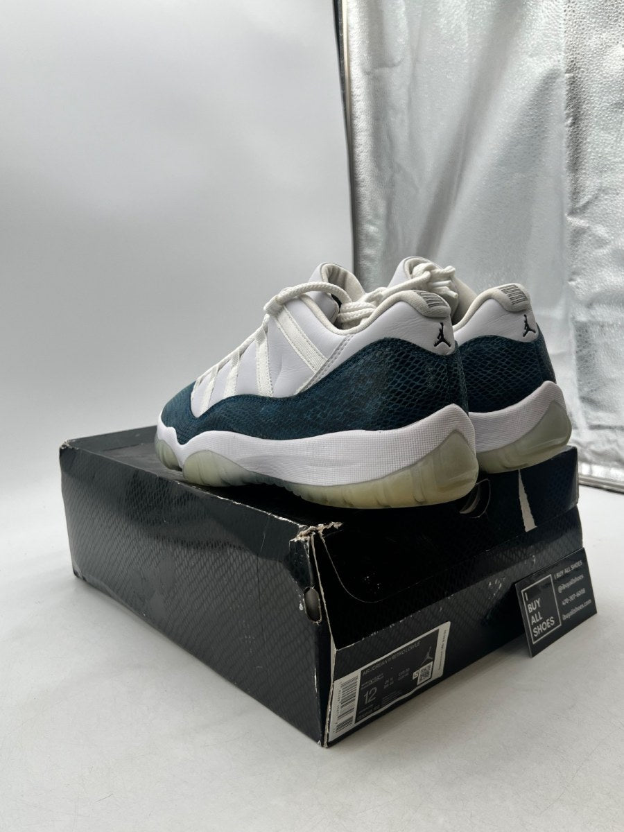 Jordan 11 Retro Low Snake Navy (2019) 12 (Lightly Worn Pre-Owned) - Image 4