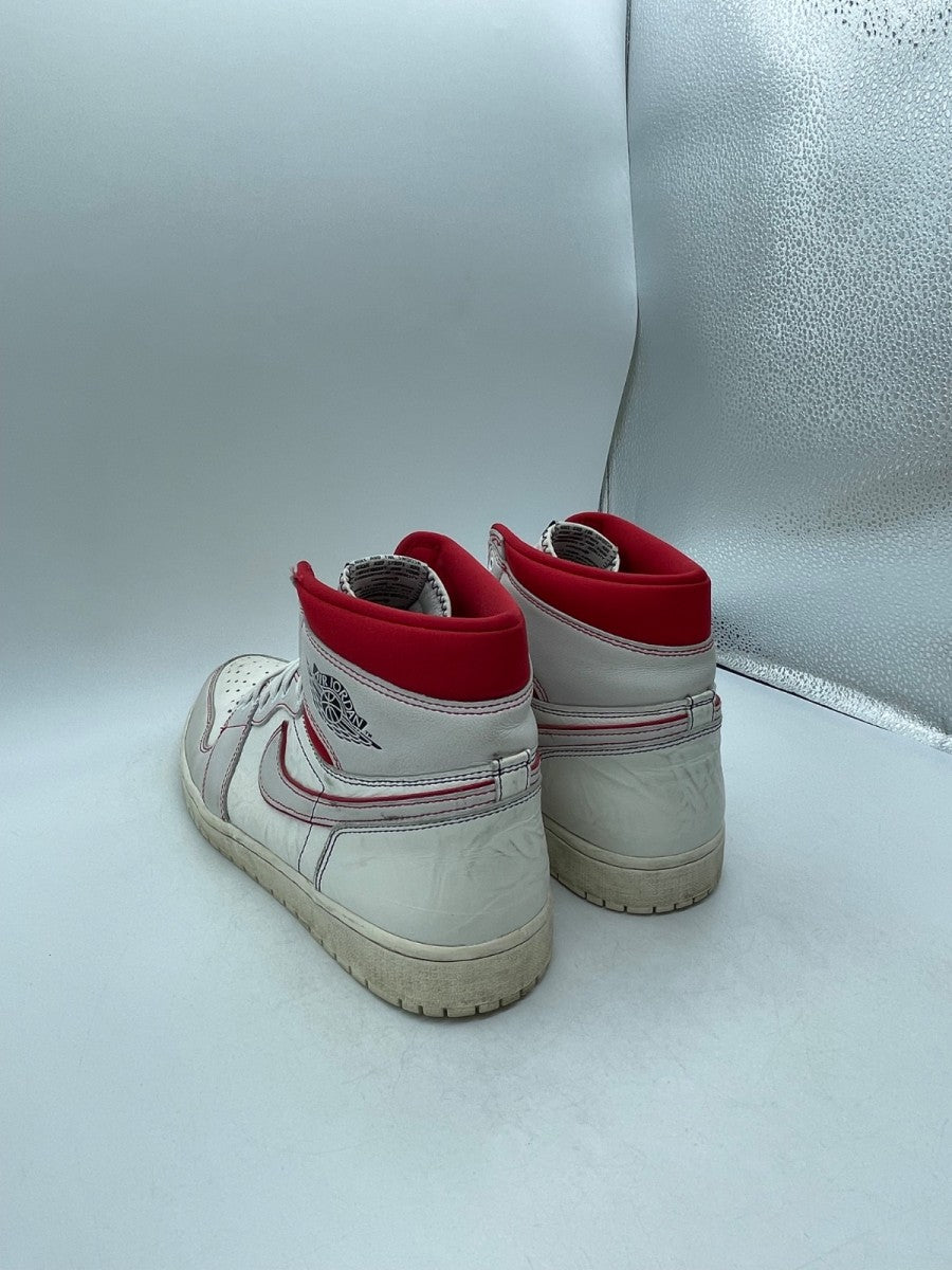Jordan 1 Retro High Phantom Gym Red 12 (Moderately Worn Pre-Owned)JordanSail/Black-Phantom-Gym Red-University Red - Image 4