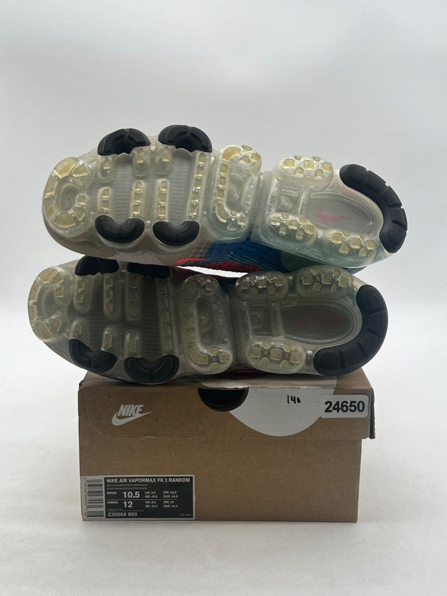 Nike Air VaporMax Flyknit 2 Random Yarn 10.5 (Lightly Worn Pre-Owned)NikeMulti-Color/Bright Crimson-Multi-Color-Multi-Color - Image 8