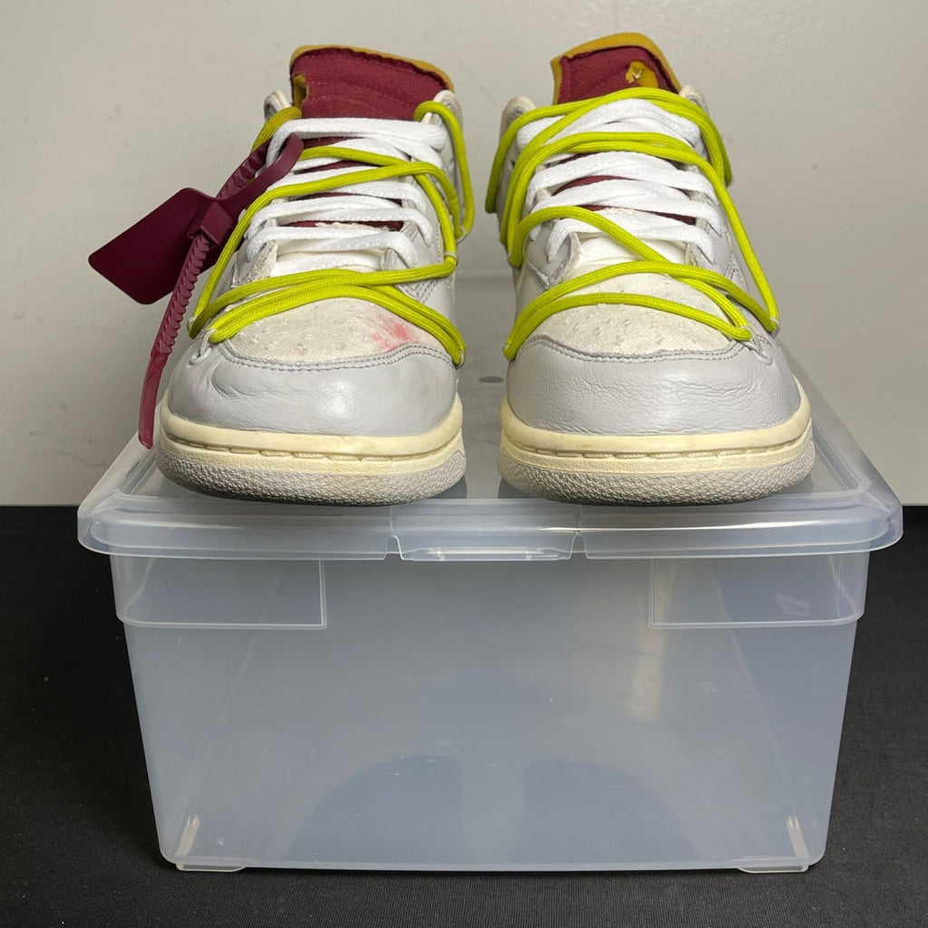 Nike Dunk Low Off-White Lot 8 (Size 9) - aux
