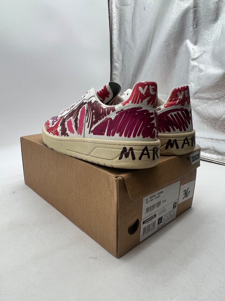 Veja V-10 Leather x Marni Marsala Multi 43 (Moderately Worn Pre-Owned) - Image 4
