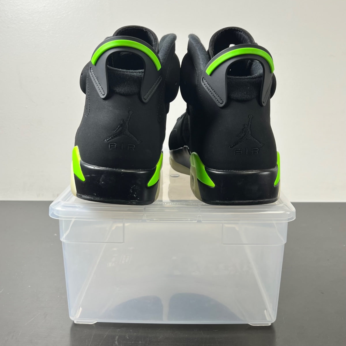 Jordan 6 Retro Electric Green 13 (Lightly Worn Pre-Owned)JordanBlack/Electric Green - Image 5