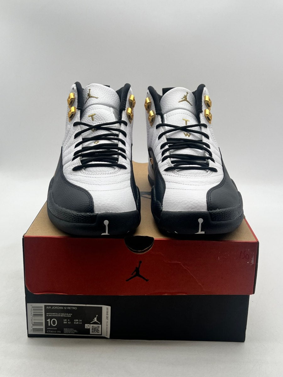 Jordan 12 Retro Royalty Taxi 10 (Lightly Worn Pre-Owned) - Image 2