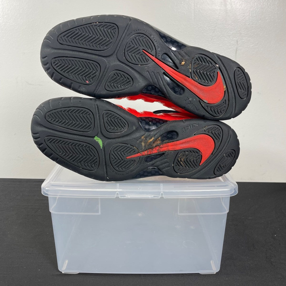 Nike Air Foamposite One Habanero Red (GS) 6.5Y (Moderately Worn Pre-Owned)NikeHabanero Red/Habanero Red-Black - Image 5