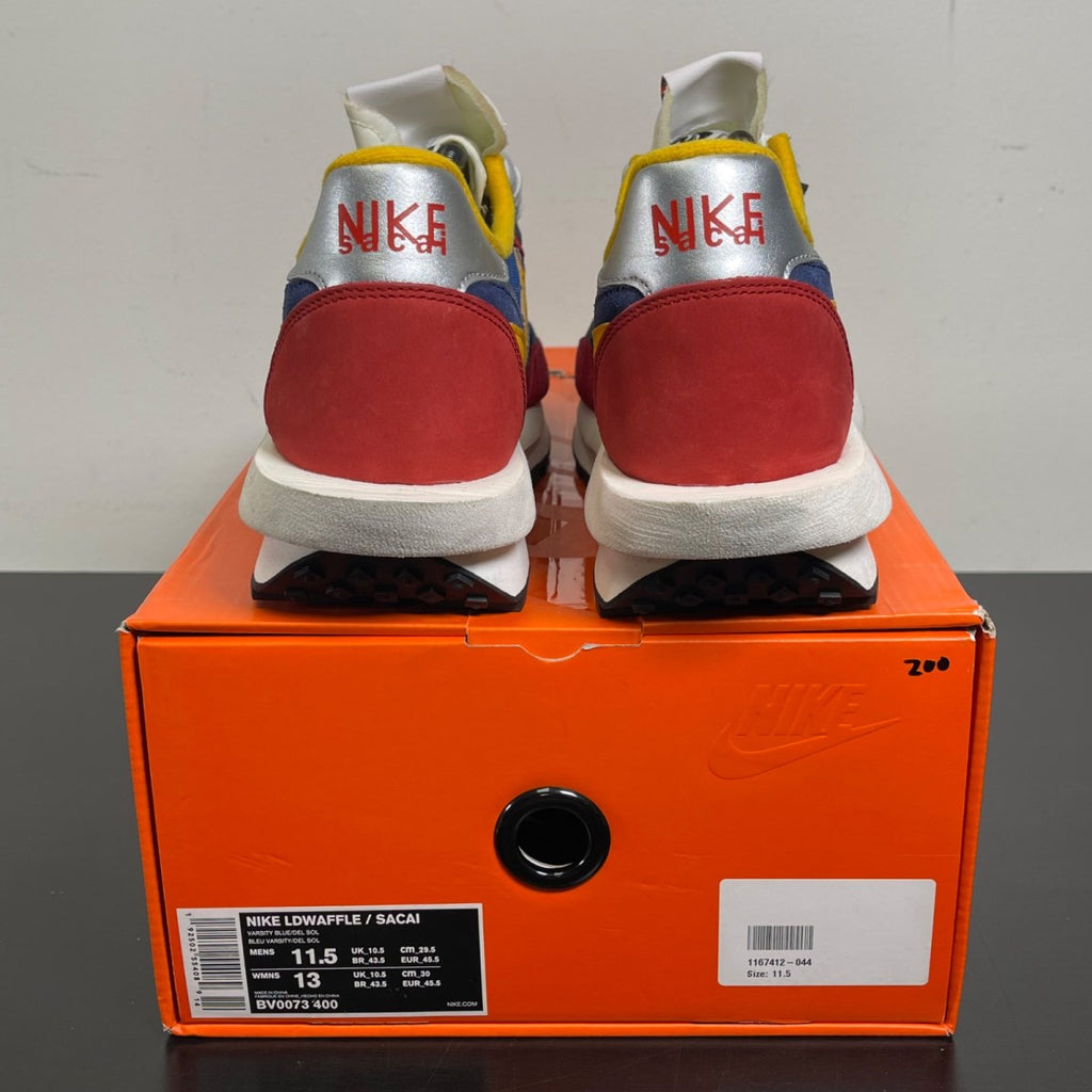 Nike LD Waffle sacai Varsity Blue 11.5 (Moderately Worn Pre-Owned)Nike - Image 5