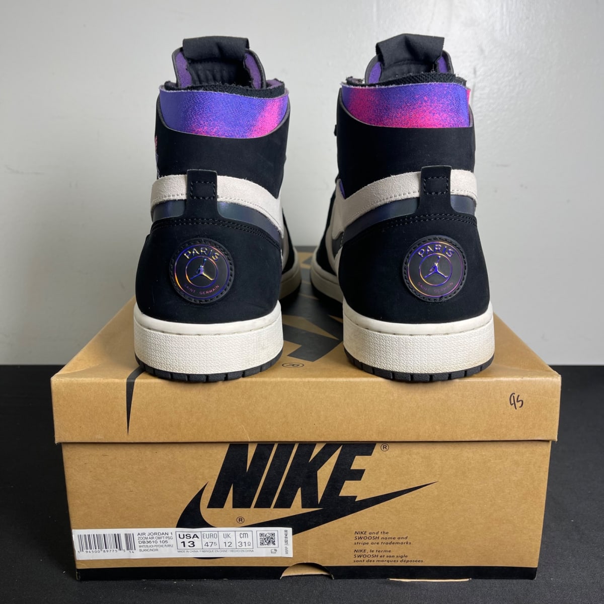 Jordan 1 High Zoom Air CMFT PSG Paris Saint-Germain (Size 13) - aux