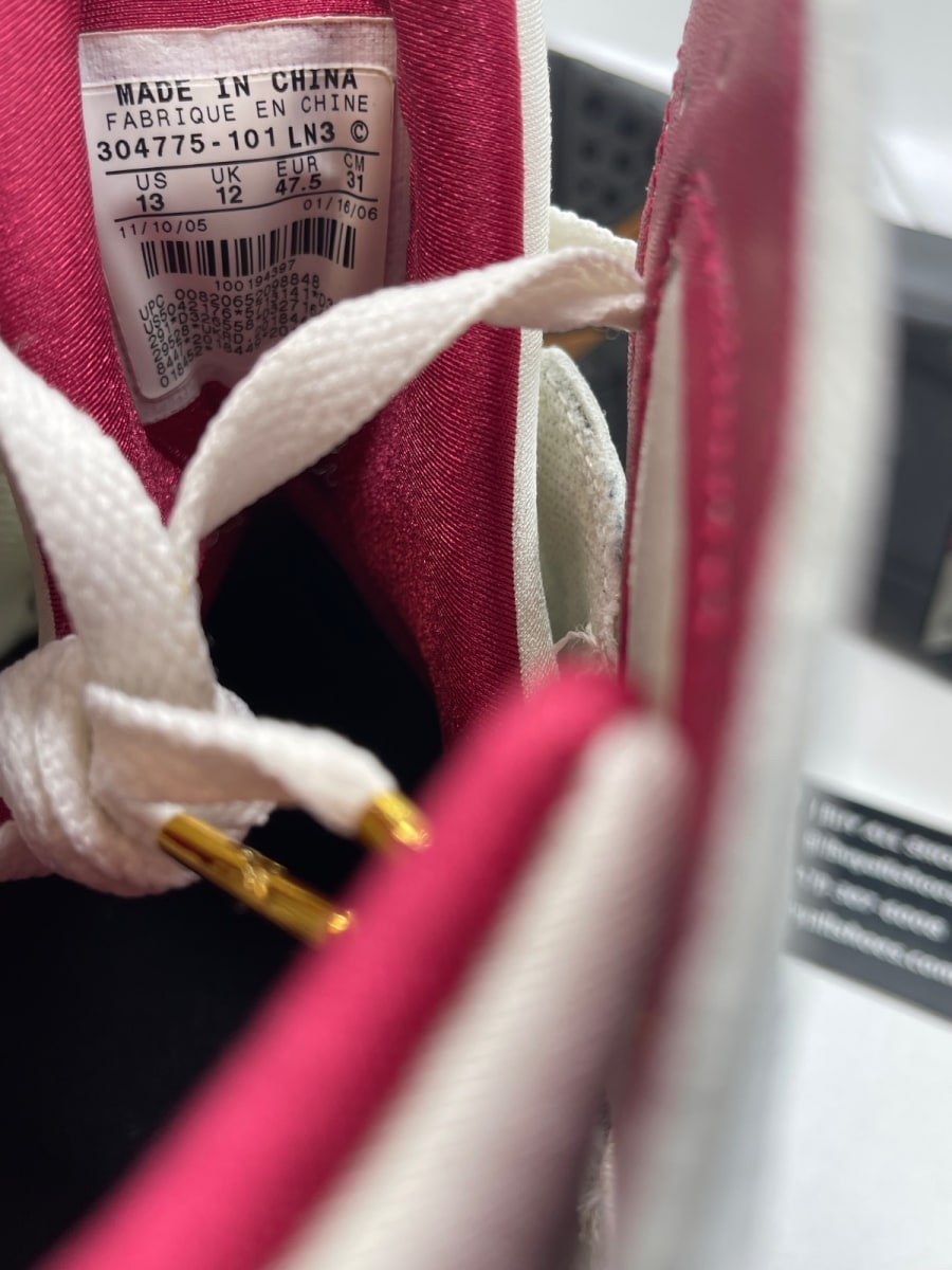 Air Jordan 7 Retro 'Cardinal' 2006 13 (Moderately Worn Pre-Owned) - Image 8