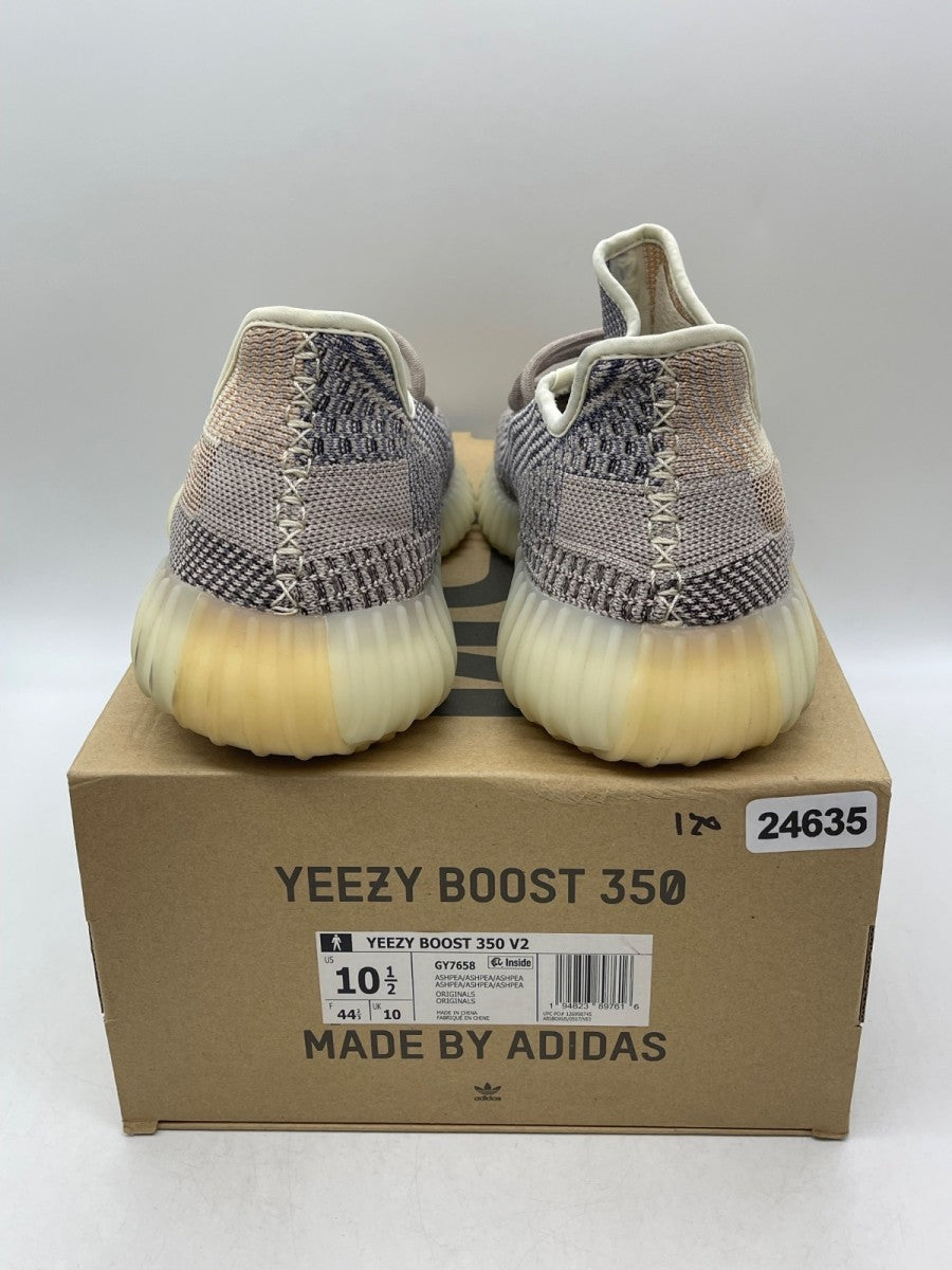 adidas Yeezy Boost 350 V2 Ash Pearl 10.5 (Moderately Worn Pre-Owned)adidasAsh Pearl/Ash Pearl/Ash Pearl - Image 3