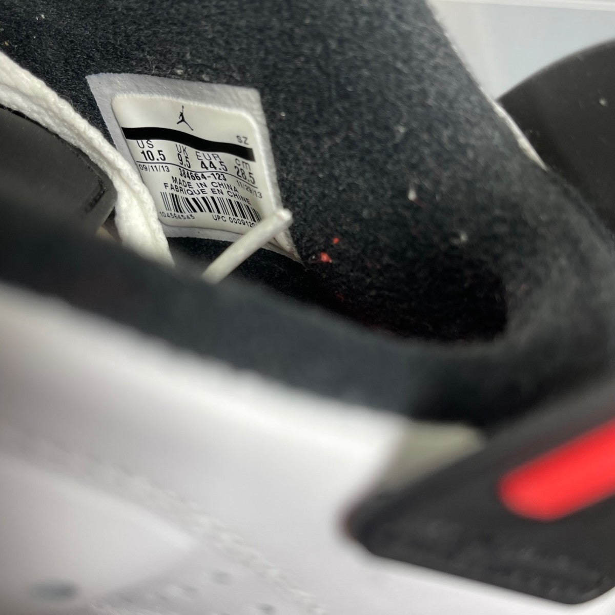 Jordan 6 Retro Infrared White (2014) 10.5 (Moderately Worn Pre-Owned)JordanWhite/Infrared - Image 6