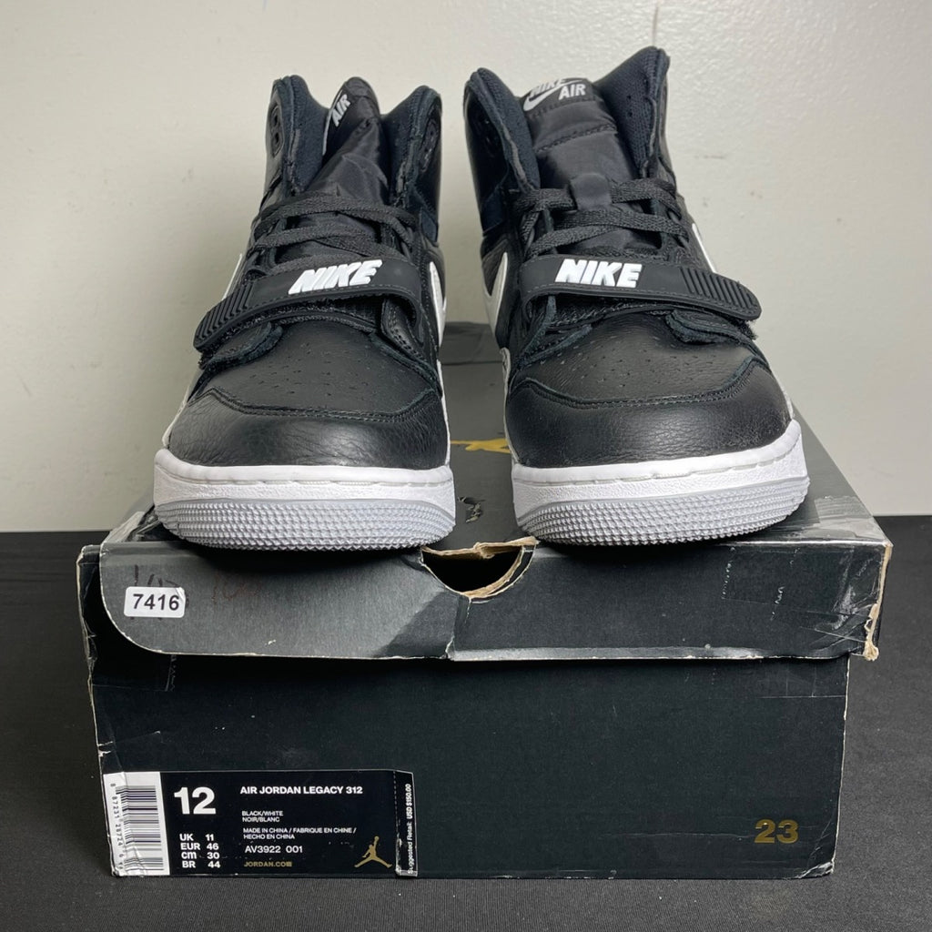 Jordan Legacy 312 Black White (Size 12) - Image 2