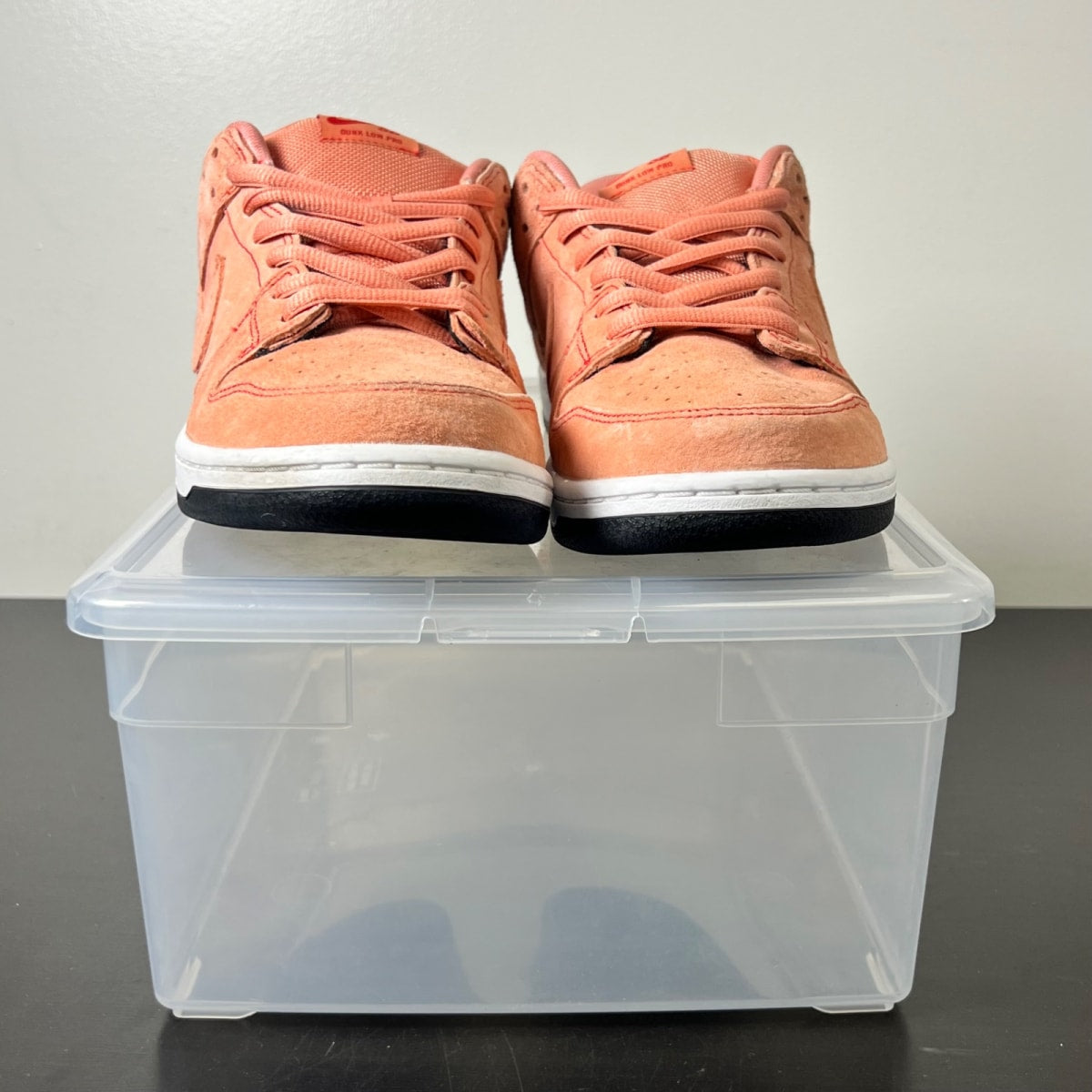 Nike SB Dunk Low Pink Pig 11 (Lightly Worn Pre-Owned)NikeAtomic Pink/University Red/White/Atomic Pink - Image 2