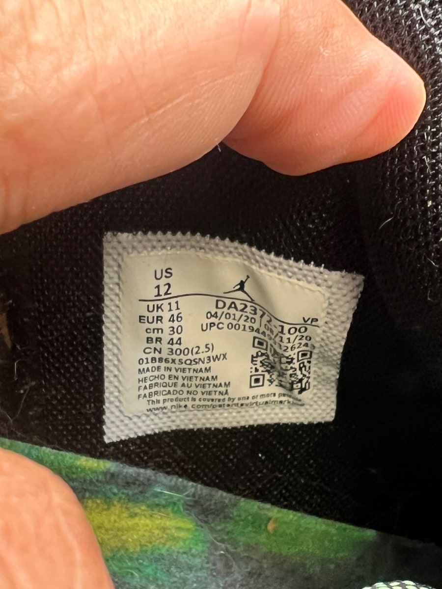 Air Jordan XXXV Bayou Boys 12 (Moderately Worn Pre-Owned) - Image 7