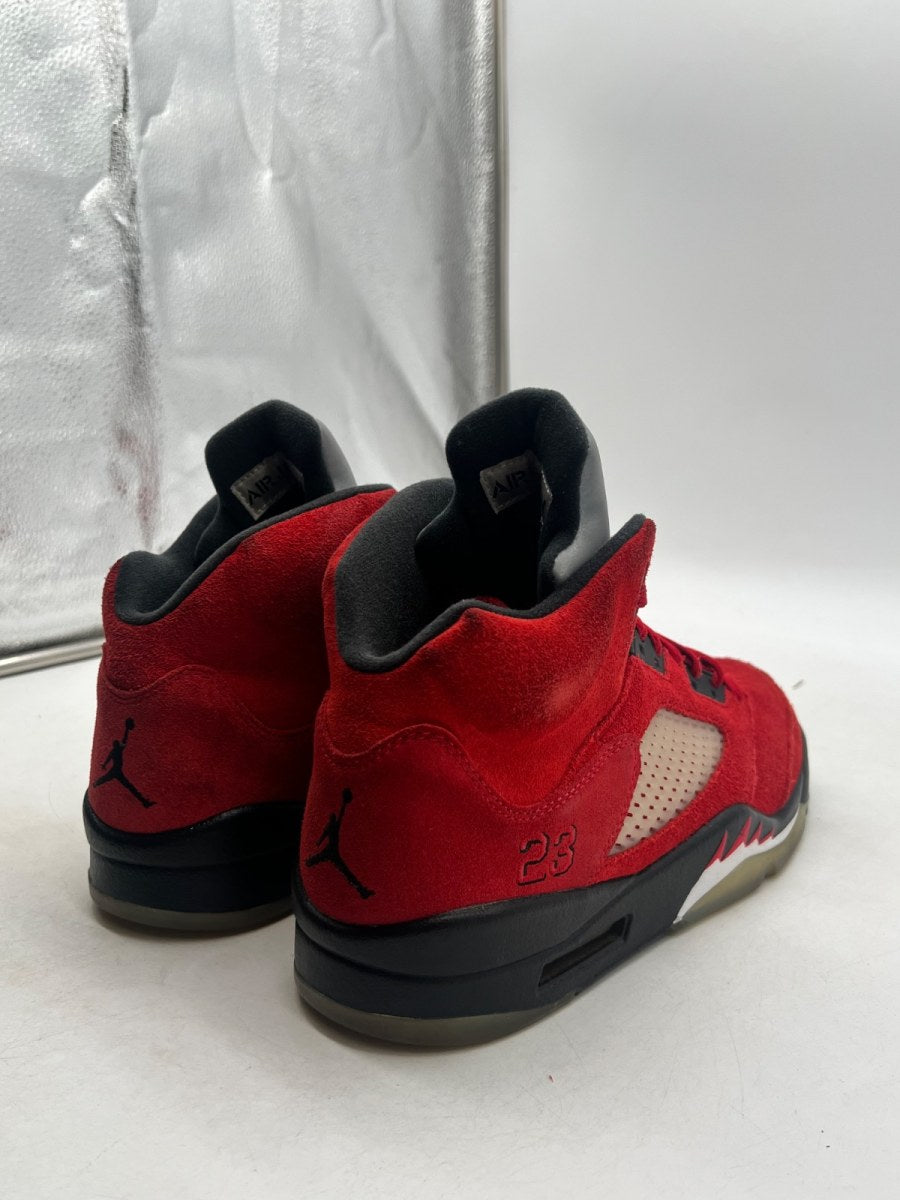 Jordan 5 Retro Raging Bull Red (2021) 9 (Moderately Worn Pre-Owned) - Image 3