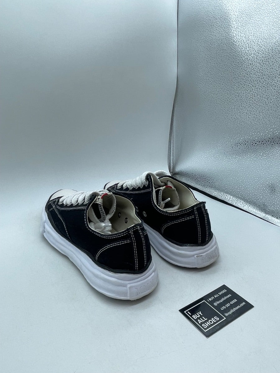 Maison Mihara Yasuhiro Hank OG Sole Canvas Low Black 45 (Moderately Worn Pre-Owned) - Image 4