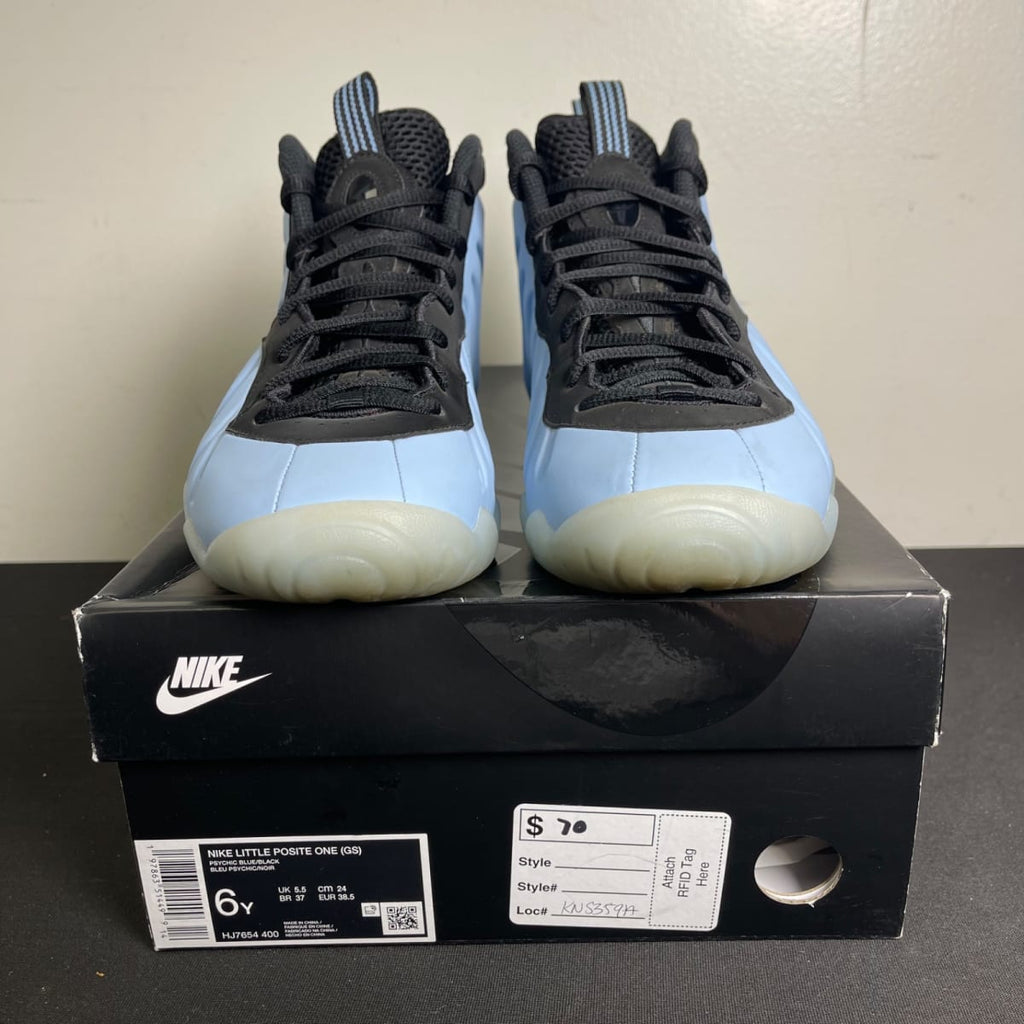 Nike Little Posite One Psychic Blue (GS) (Size 6Y) - aux