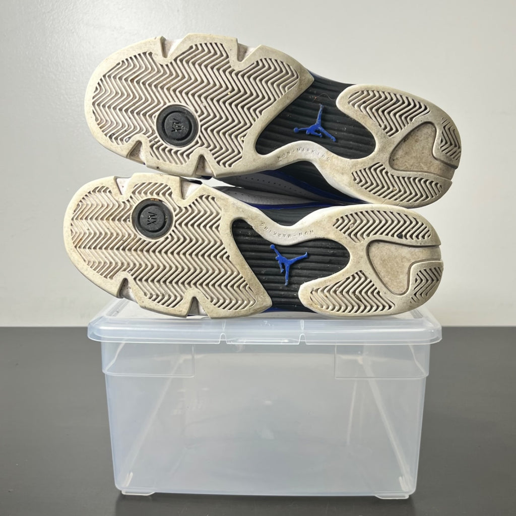 Jordan 14 Retro White Hyper Royal (GS) 7Y (Moderately Worn Pre-Owned)JordanWhite/Black-Hyper Royal - Image 5