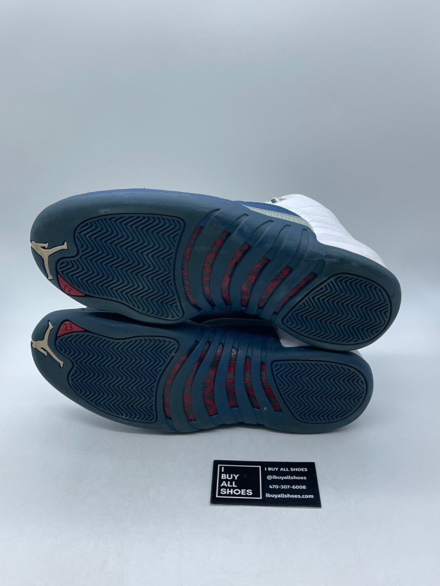 Jordan 12 Retro French Blue (2016) 11.5 (Moderately Worn Pre-Owned) - Image 7