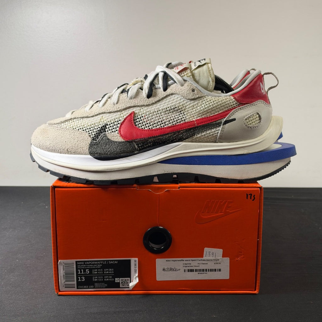 Nike Vaporwaffle sacai Sport Fuchsia Game Royal (Size 11.5) - Image 3