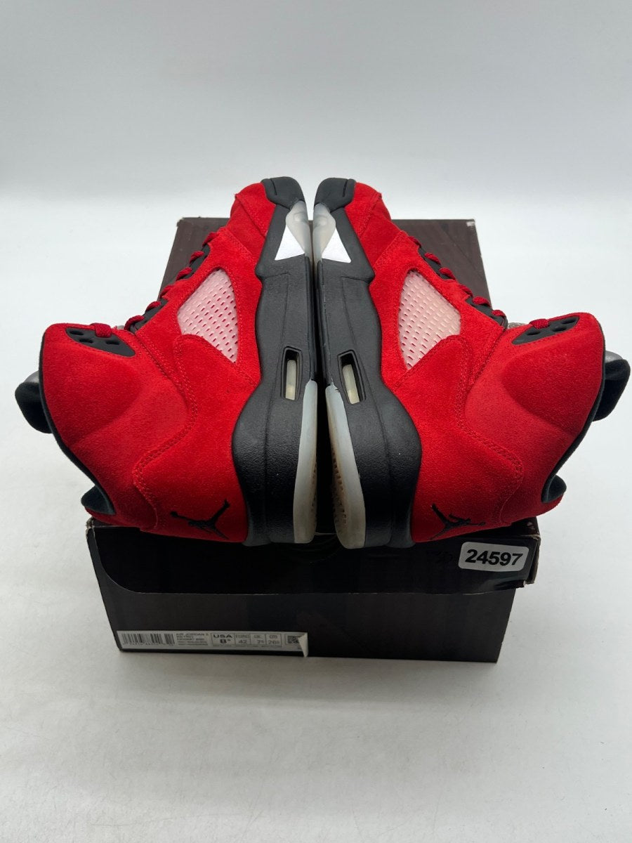 Jordan 5 Retro Raging Bull Red (2021) 8.5 (Lightly Worn Pre-Owned)JordanVarsity Red/Black-White - Image 9