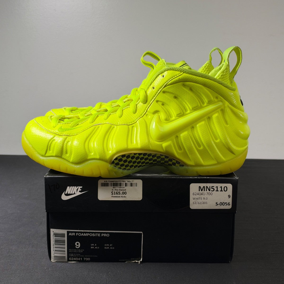 Nike Air Foamposite Pro Volt (Size 9) - Image 3
