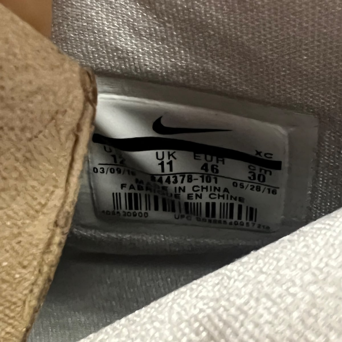 Nike LeBron Zoom Soldier 10 Strive For Greatness 12 (New Pre-Owned)NikeWhite/Metallic Silver-White - Image 6