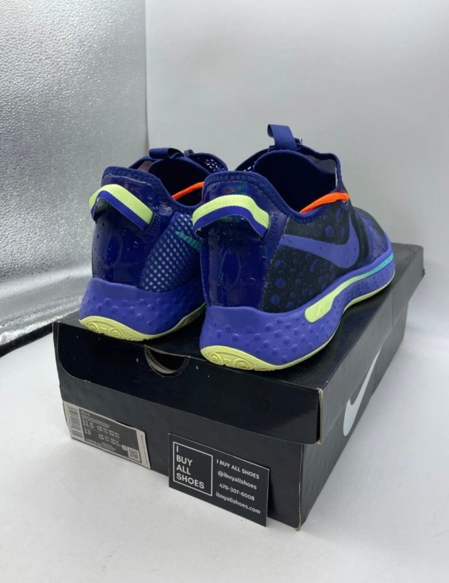 Nike PG 4 Gatorade 11.5 (Lightly Worn Pre-Owned)NikeRegency Purple/Barely Volt-Total Orange-Regency Purple - Image 5